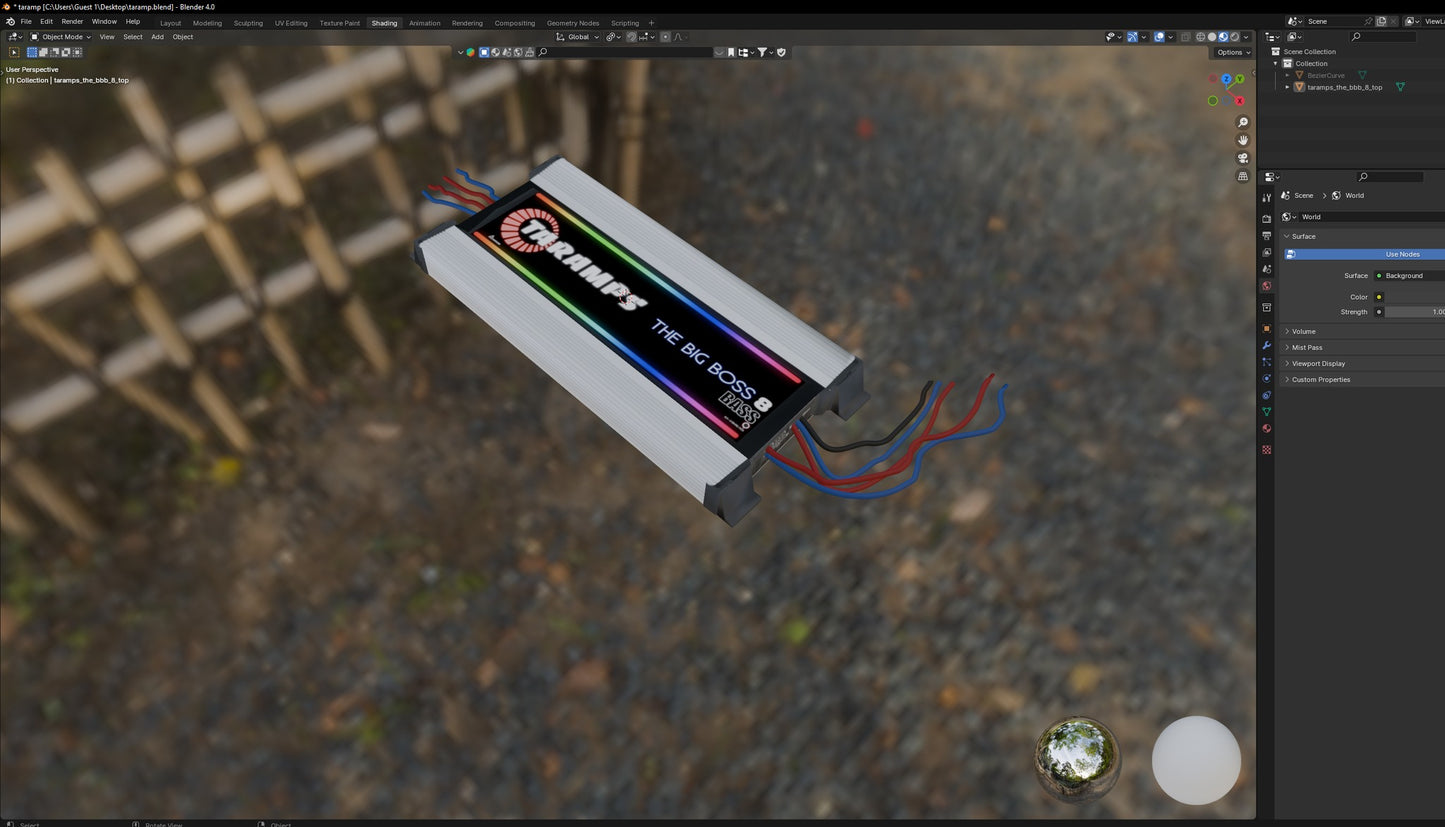 The Big Boss 8 Bass Taramps