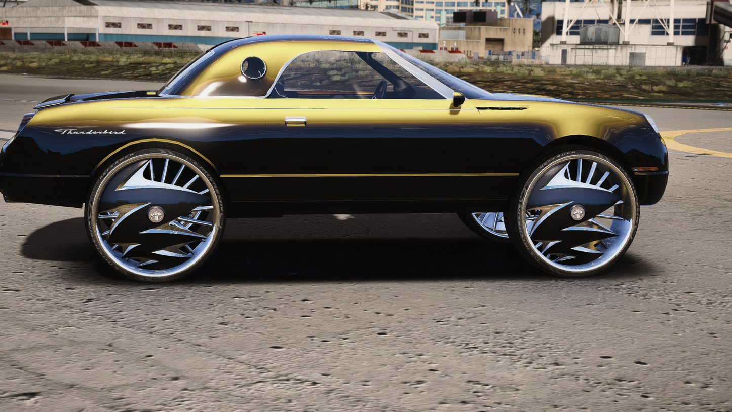 2002 Thunderbird On ZigZags