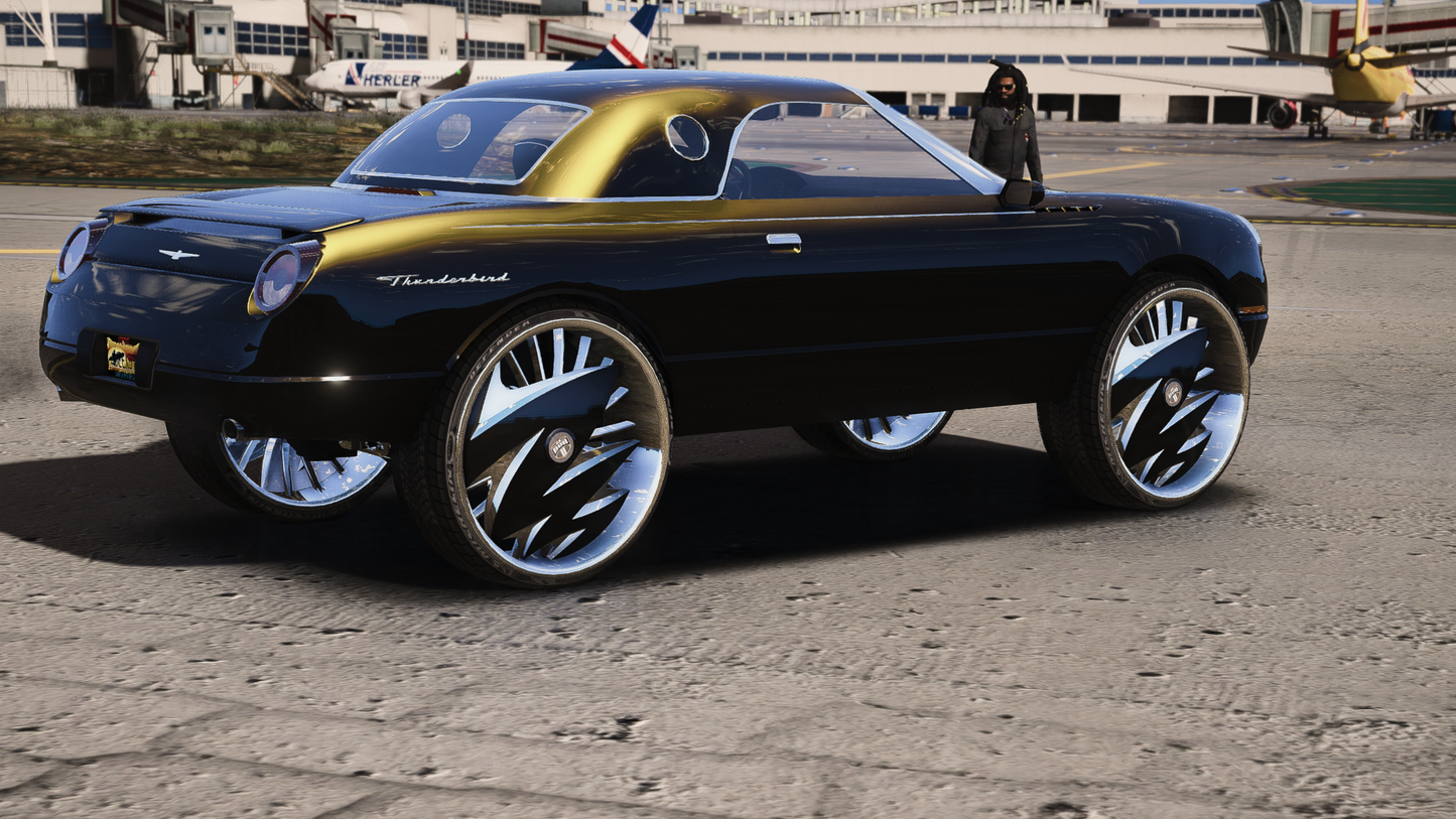 2002 Thunderbird On ZigZags