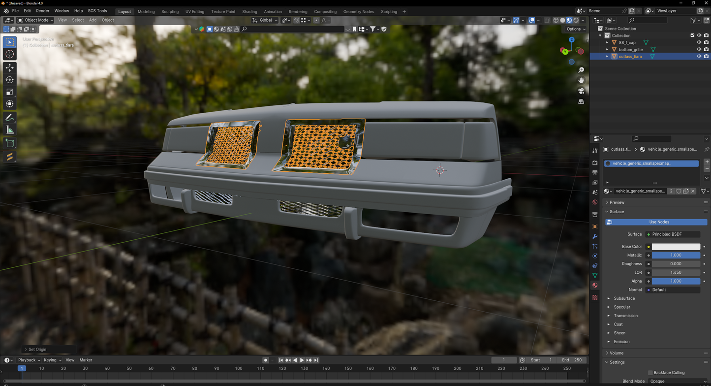 Custom Cutlass Tiara Grille
