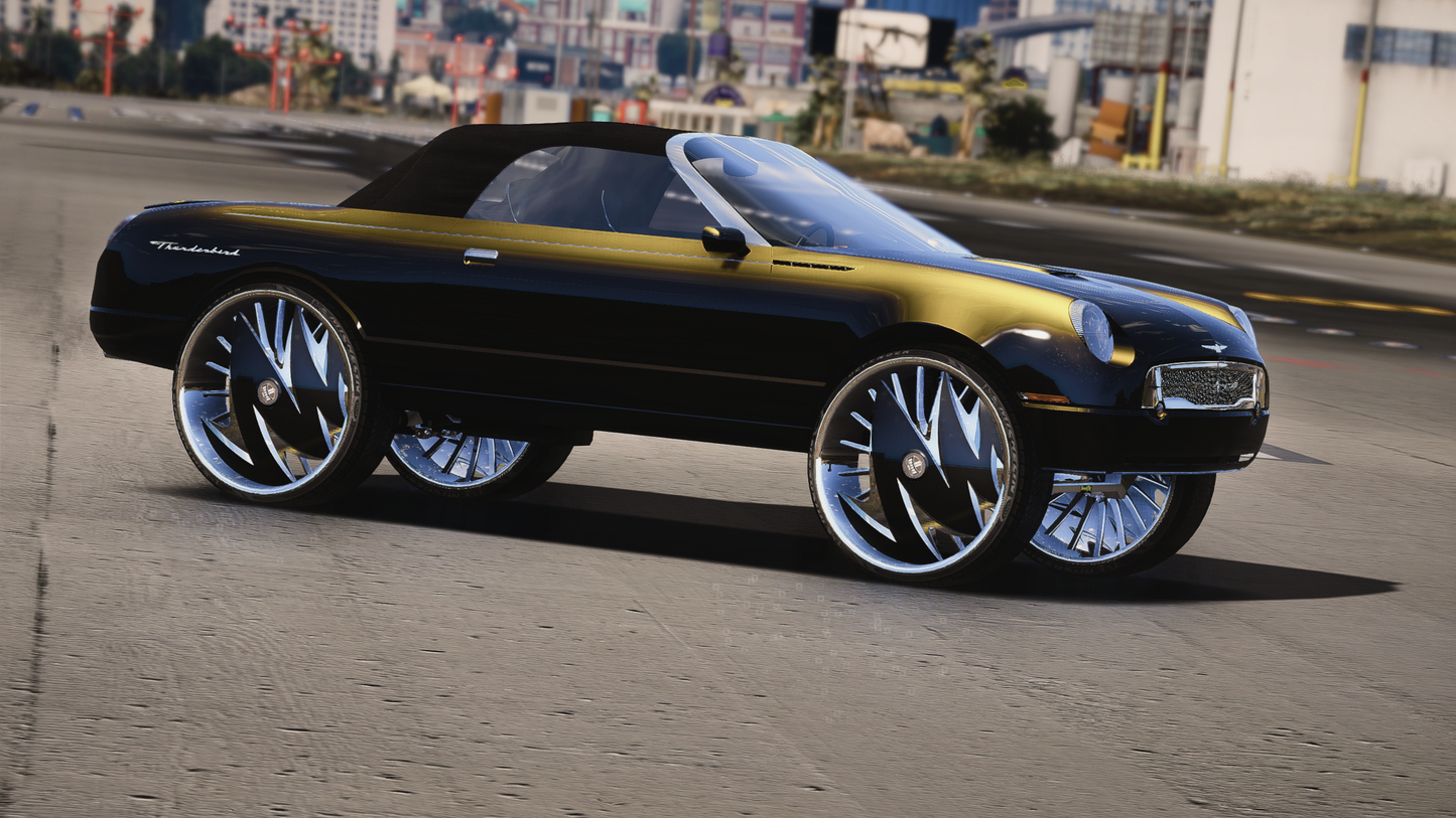2002 Thunderbird On ZigZags