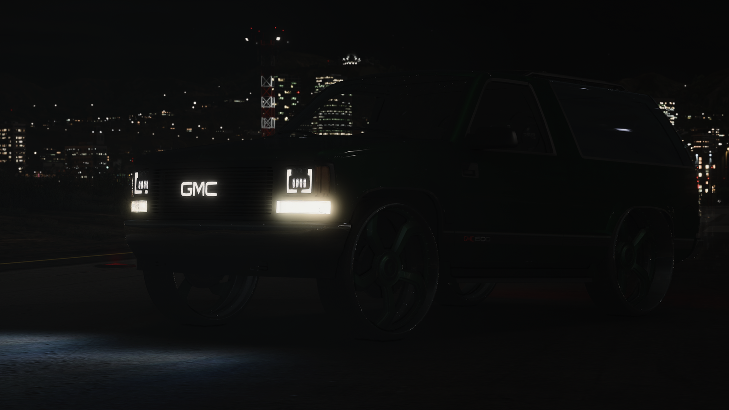 94 Yukon Wit Da Bass and Trailer