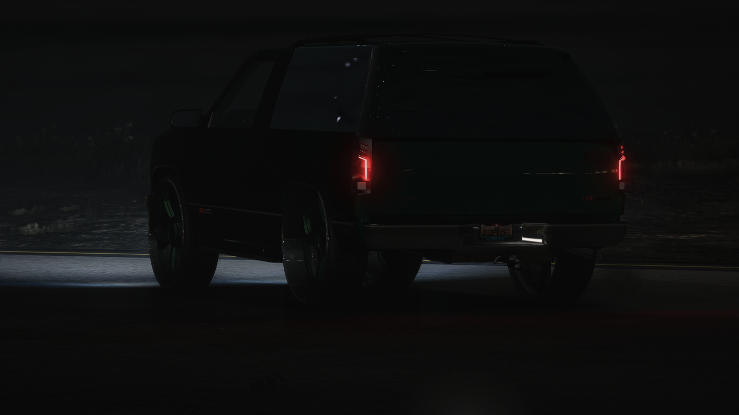 94 Yukon Wit Da Bass and Trailer