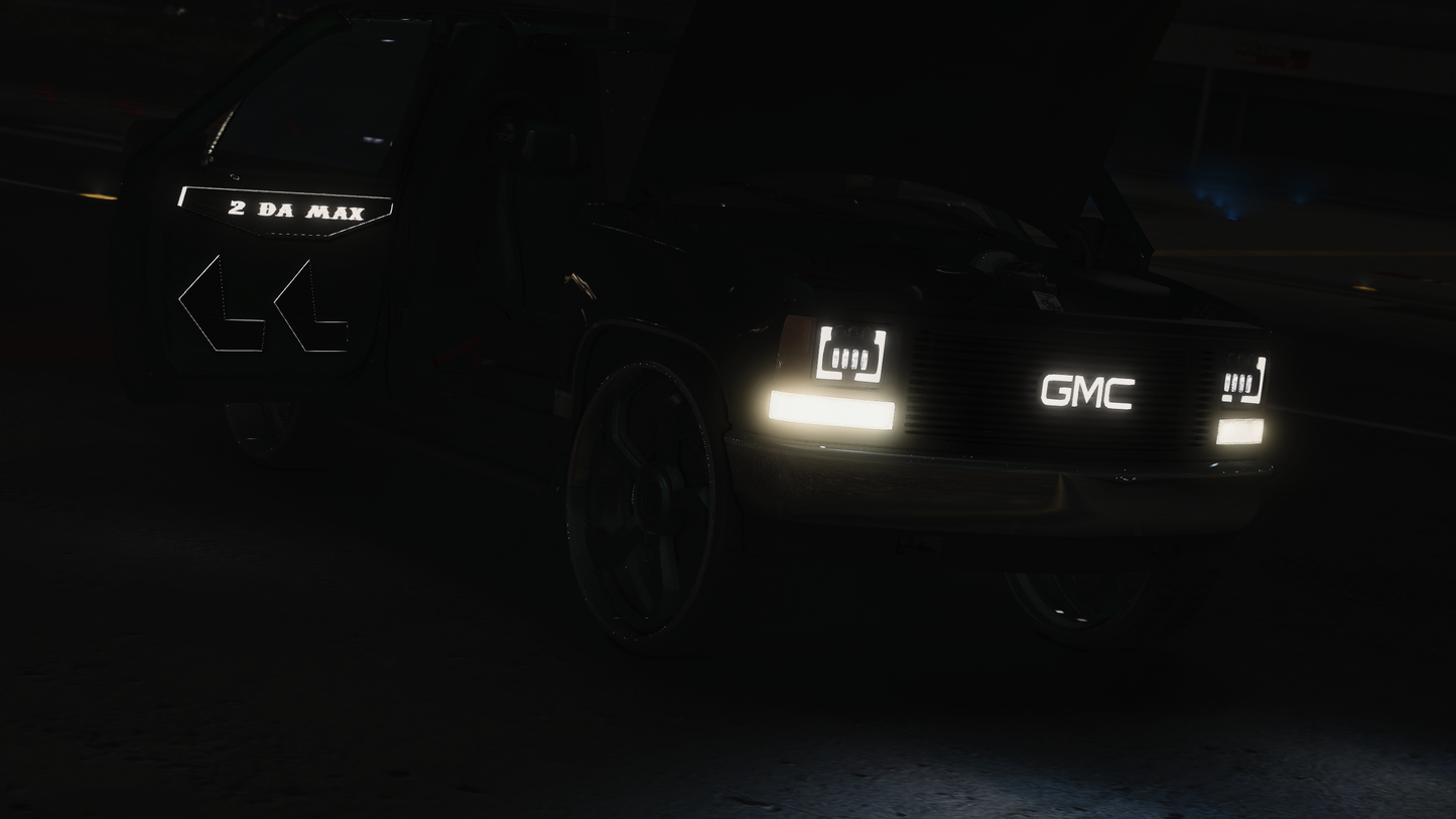 94 Yukon Wit Da Bass and Trailer