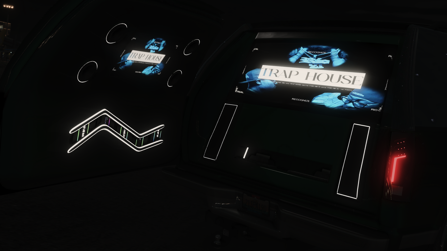 94 Yukon Wit Da Bass and Trailer