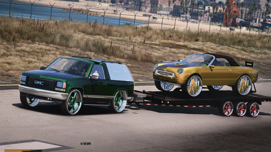 94 Yukon Wit Da Bass and Trailer