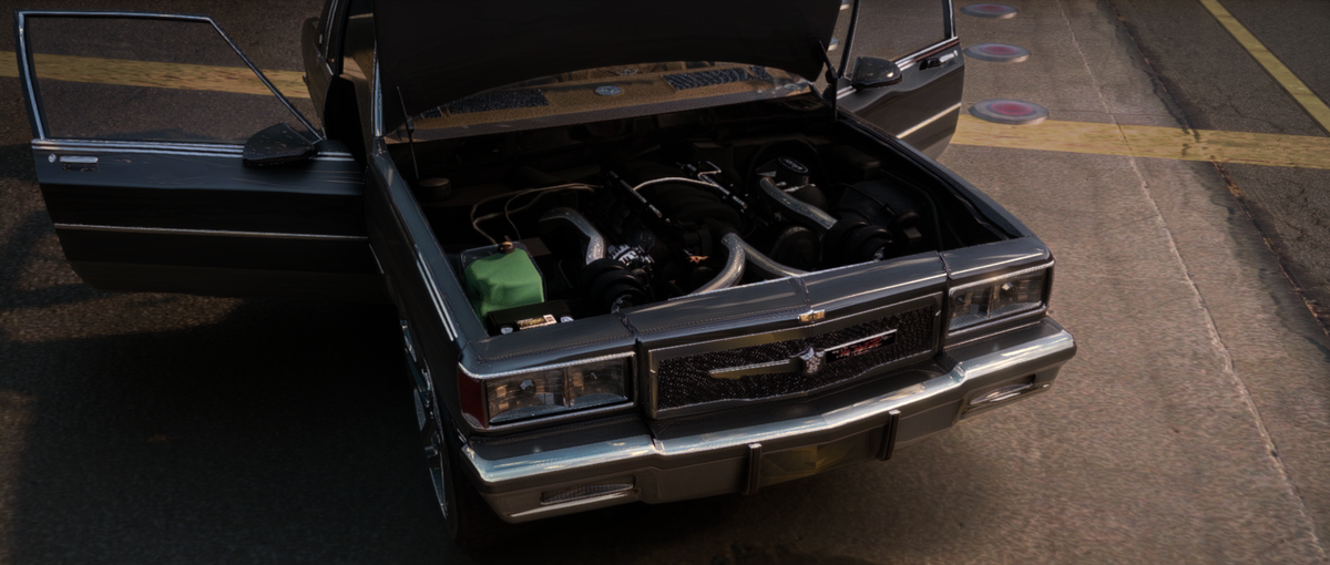 1986 Caprice Landau Coupe Boosted