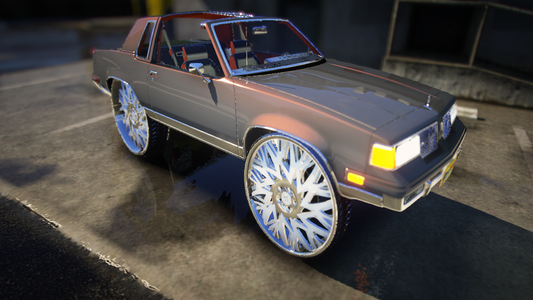 Cutlass on Custom Floating Rucci's