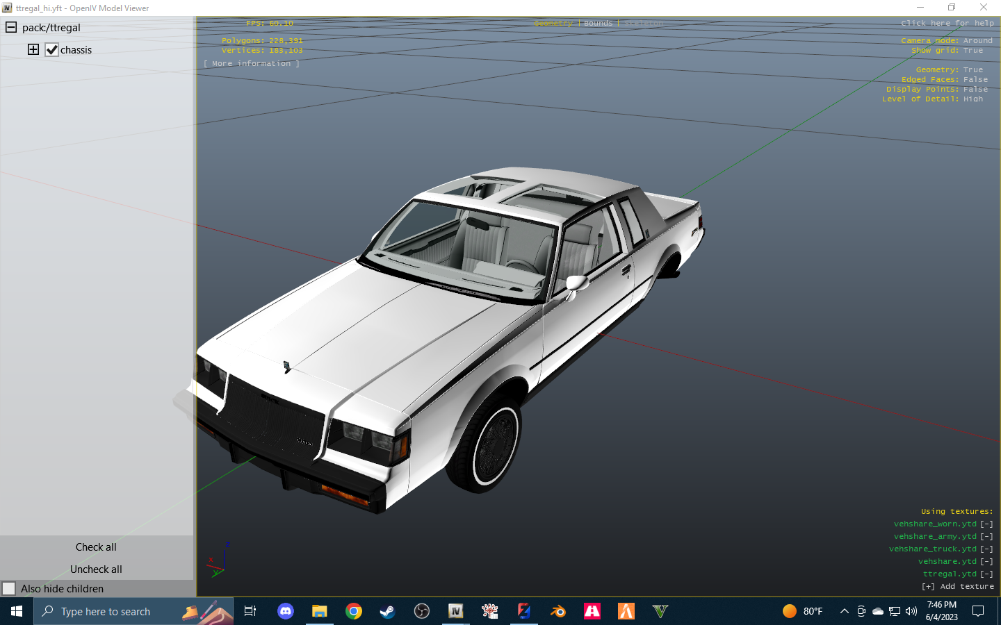 Spaceman Custom 1986 T-Top Regal – Spaceman's Custom